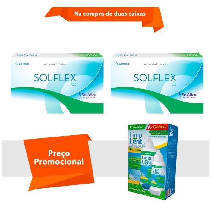 Combo Solflex CL com Limp Lent