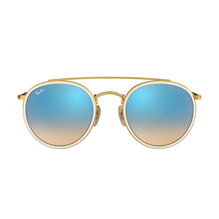 Óculos de Sol Ray-Ban Round double bridge RB 3647 001-4O 51