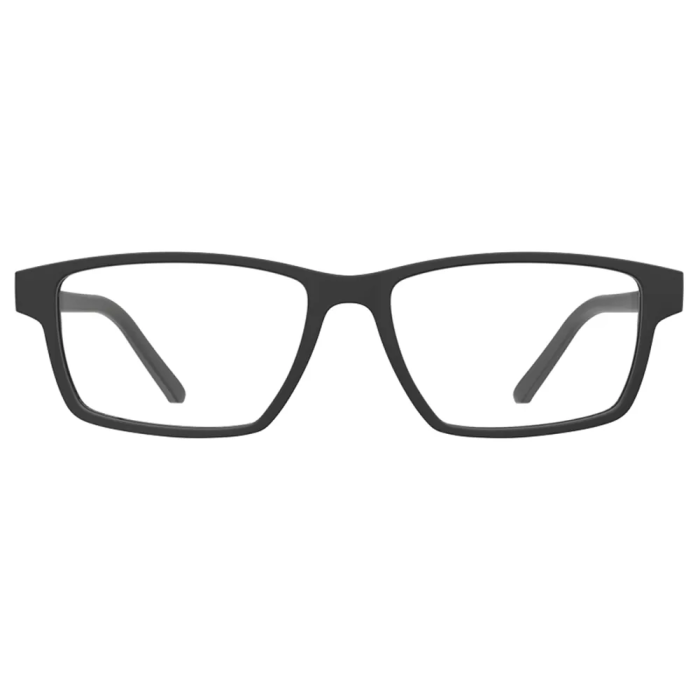 Óculos de Grau HB Polytech 0480 0243 52 e Acetato MATTE BLACK DEMO