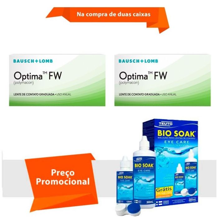 Combo Optima Fw com Bio Soak