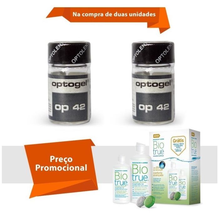 Combo Optogel Op 42 com Biotrue