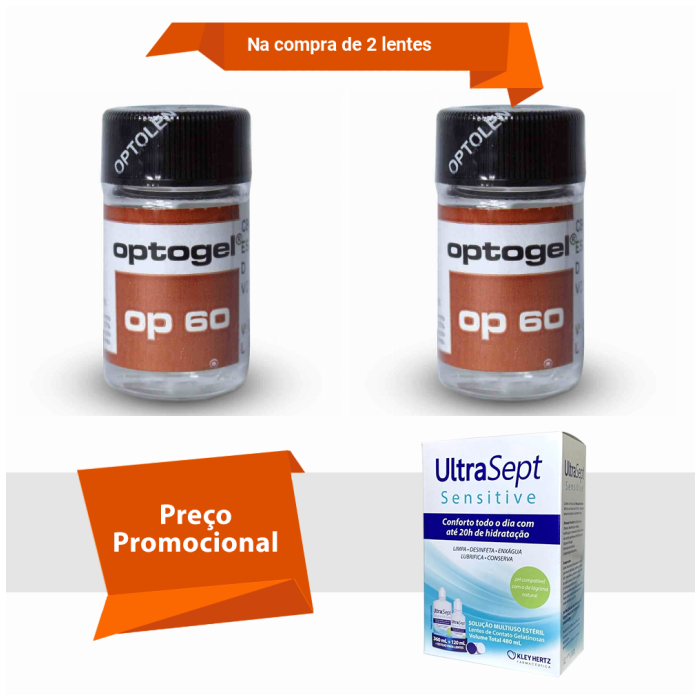 Combo Optogel Op 60 Com UltraSept Sensitive