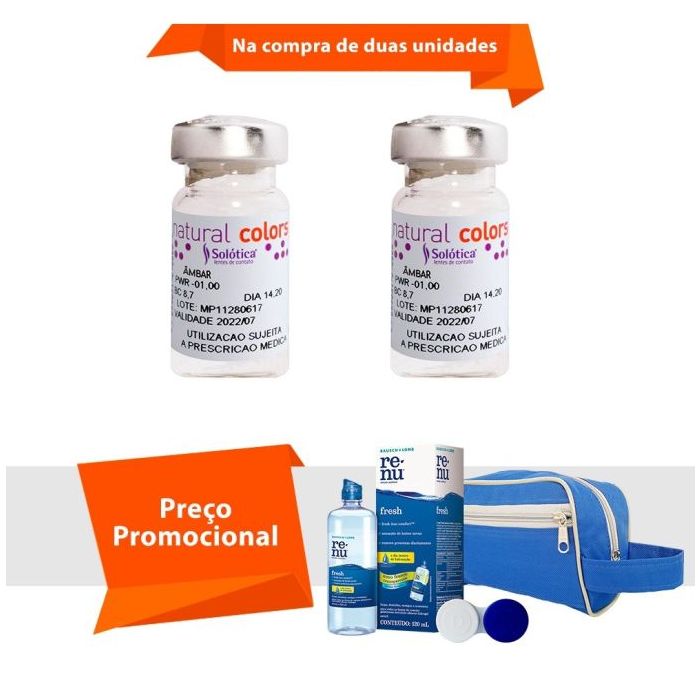 Combo Natural Colors com Grau com Kit Renu Fresh