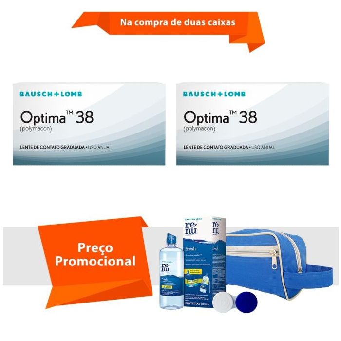 Combo Optima 38 com Kit Renu Fresh