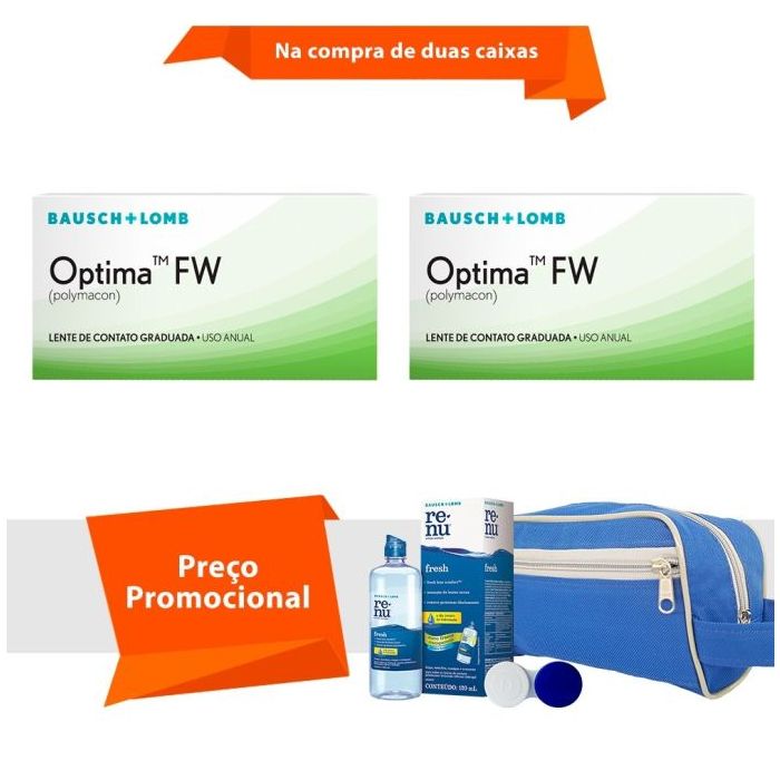Combo Optima Fw com KIt Renu Fresh