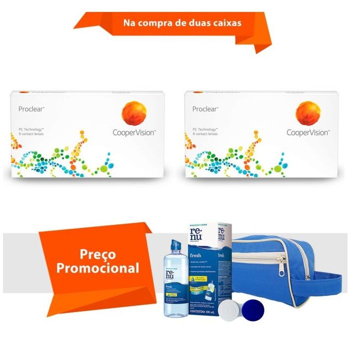 Combo Proclear com Kit Renu Fresh