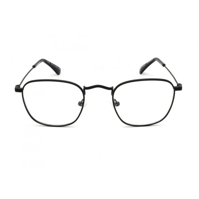 Óculos de Grau HB Ductenium 0535-0243-48 Quadrado e Metal MATTE BLACK DEMO
