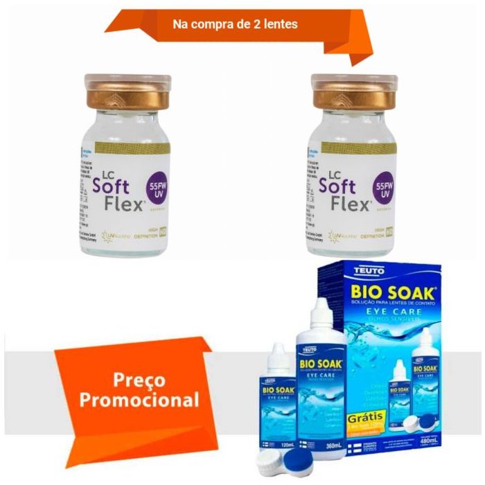 Combo SoftFlex 55 FW UV Com Bio Soak