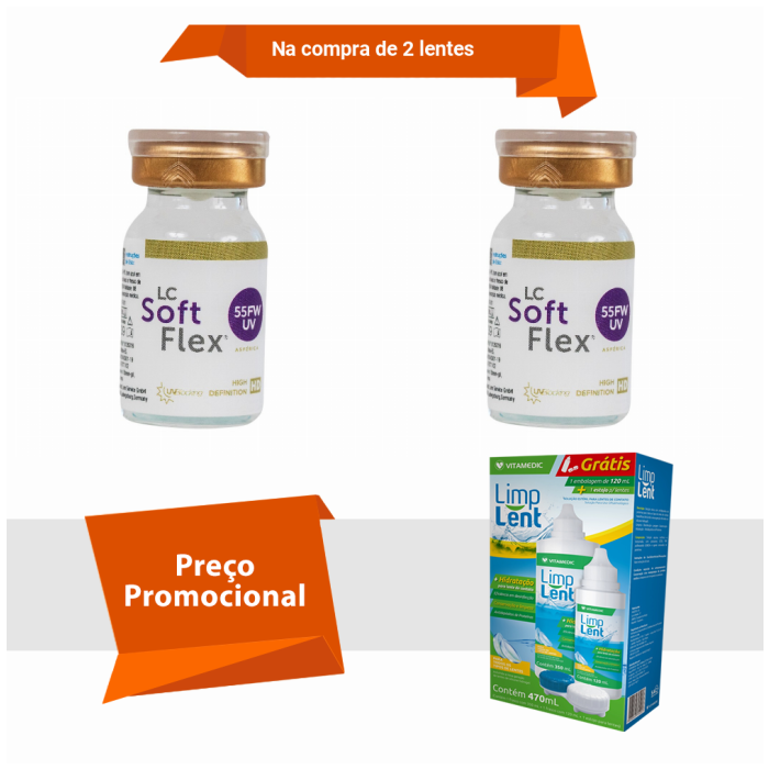 Combo SoftFlex 55 FW UV Com Limp Lent