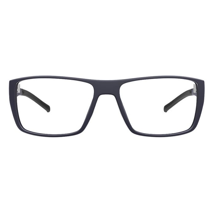 Óculos de Grau HB Polytech 0540-0312-56 Retangular e Acetato MATTE NAVY