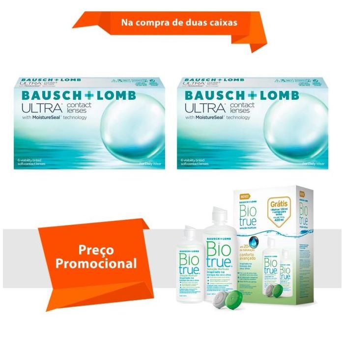 Combo Lente Ultra com Biotrue