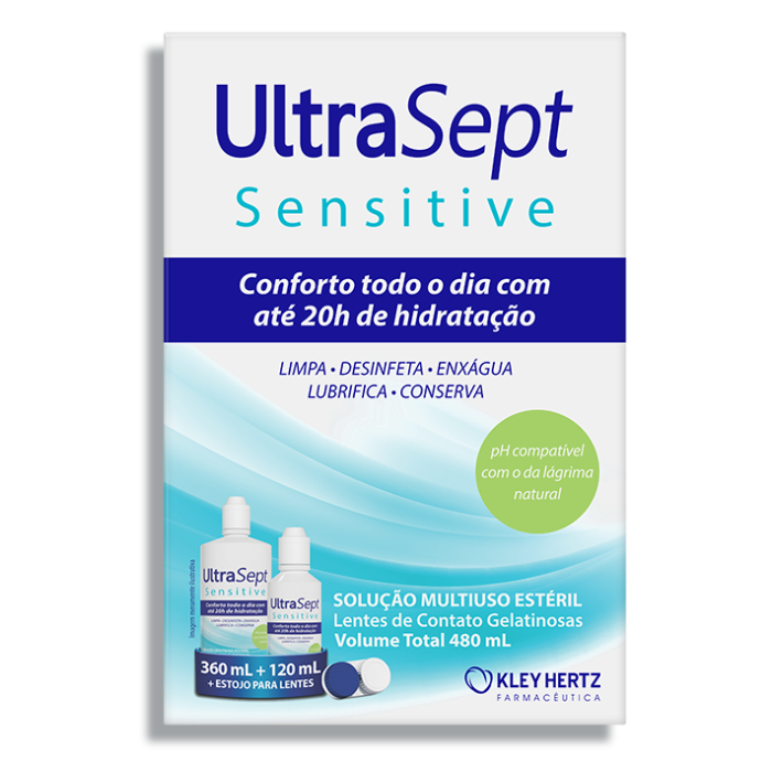 UltraSept Sensitive 480 ml (validade 10/2026)*