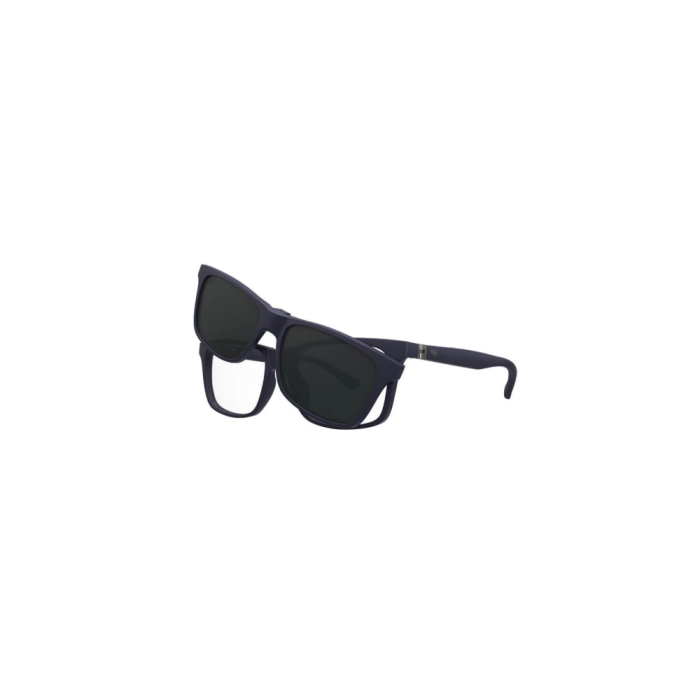 Óculos de Grau HB Switch 0481 0312 49 e Acetato Clip on MATTE NAVY POLARIZED GRAY