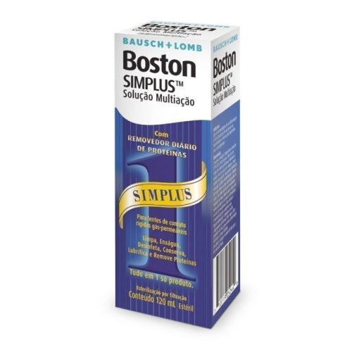 Boston Simplus Solução para Lentes Rígidas