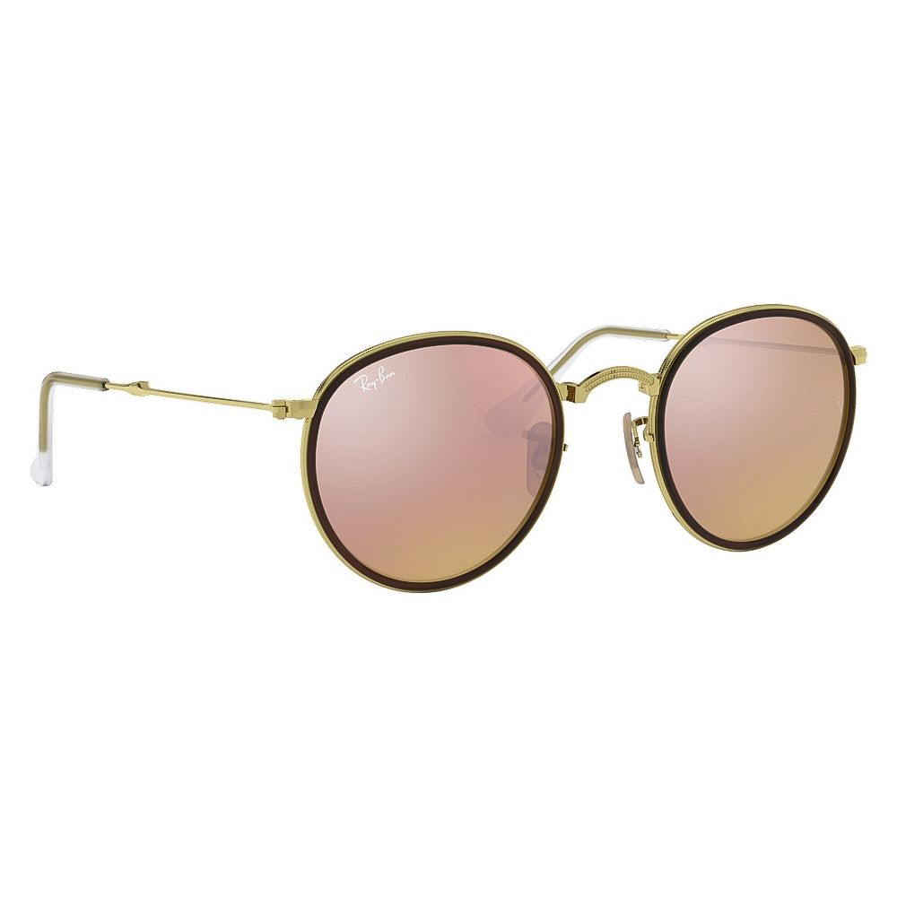 Óculos de Sol Ray-Ban Round Folding RB 3517 001-Z2 51