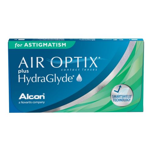 Air Optix Plus HydraGlyde para Astigmatismo 