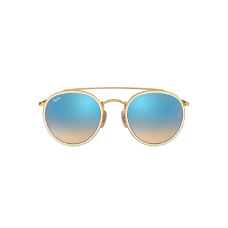 Óculos de Sol Ray-Ban Round double bridge RB 3647 001-4O 51