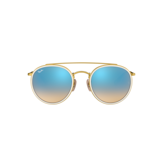 Óculos de Sol Ray-Ban Round double bridge RB 3647 001-4O 51
