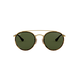 Óculos de Sol Ray-Ban Round double bridge RB 3647 001 51