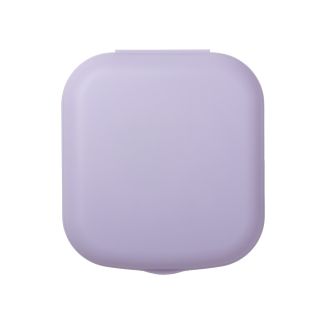 Estojo porta lentes Mini + Pinça e Ventosa Roxo