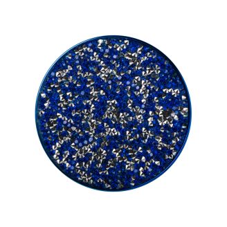 Estojo porta lentes de Glitter + Pinça e Ventosa Azul