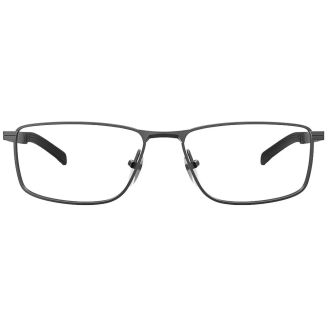 Óculos de Grau HB Ductenium 0543-0895-56 Retangular e Metal MATTE CHROME DEMO