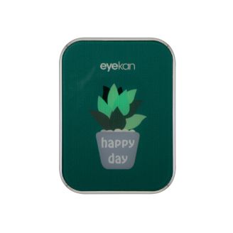 Estojo porta lentes Eco Planta + Pinça e Ventosa Azul