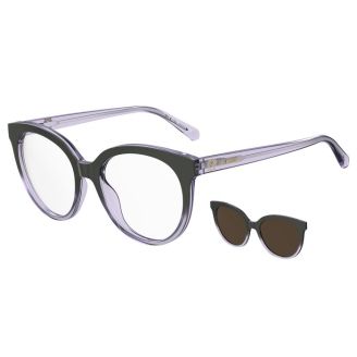 Óculos de Grau Love Moschino MOL 058/CS PJP 54 e Acetato Azul degradê