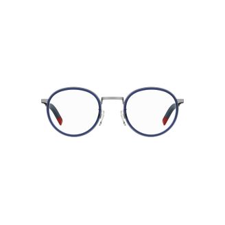 Óculos de Grau Tommy Hifilger TH 1815 PJP 48 e Metal Azul/Grafite