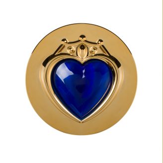 Estojo porta lentes Coração + Pinça e Ventosa Dourado