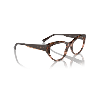 Óculos de Grau Vogue VO 5560 3145 53 e Acetato Tartaruga rosa