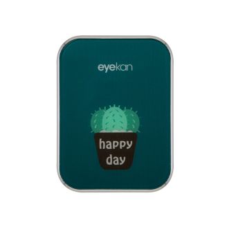 Estojo porta lentes Eco Planta + Pinça e Ventosa Cinza