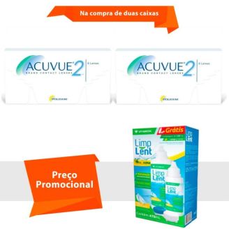 Combo Acuvue 2 com Limp Lent