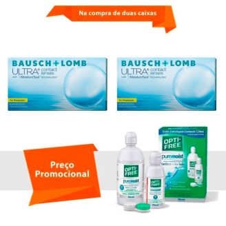 Combo Lente Ultra Multifocal para Presbiopia com Opti Free