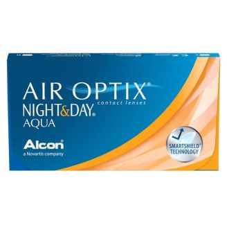 Air Optix Night & Day Aqua - Lente Plana Pós Cirurgica