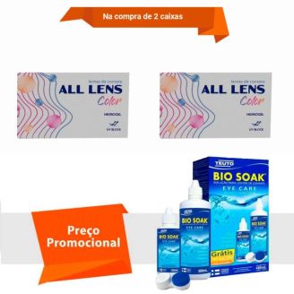 Combo All Lens Color - Mensal Com Bio Soak
