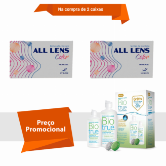 Combo All Lens Color - Mensal Com BioTrue