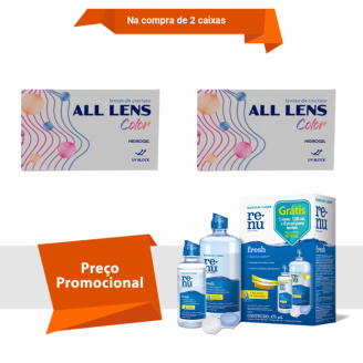 Combo All Lens Color - Anual Com Renu Fresh
