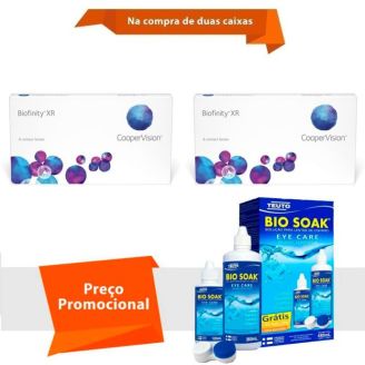Combo Biofinity XR com Bio Soak