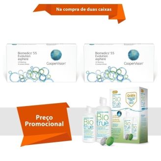 Combo Biomedics 55 Evolution com BioTrue