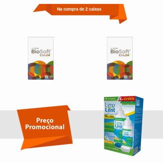 Combo BioSoft Color Com Grau com Limp Lent