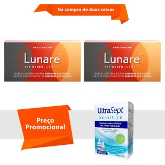 Combo Lunare Tri-Kolor Mensal Com Grau com UltraSept Sensitive