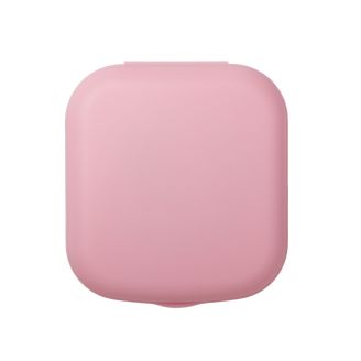 Estojo porta lentes Mini + Pinça e Ventosa Rosa