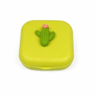 Kit Porta Lentes de Contato Cacto