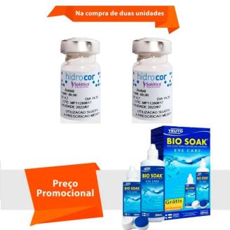 Combo Hidrocor Sem Grau com Bio Soak 