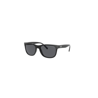 Óculos de Sol Armani Exchenge OAX 4103S 812287 56 e Acetato Preto Fosco