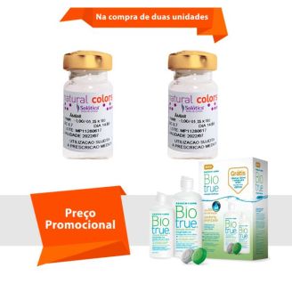 Combo Natural Colors Tórica para Astigmatismo Com Biotrue