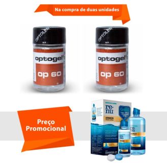 Combo Optogel Op 60 com Renu Advanced