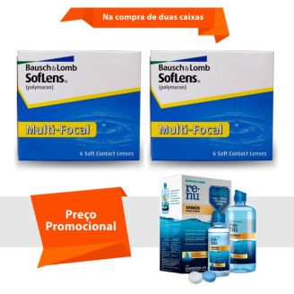 Combo Soflens Multifocal com Renu Advanced