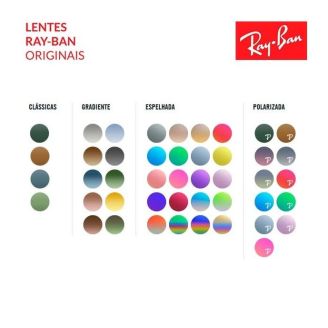 Reposição Lentes Ray-Ban Originais
